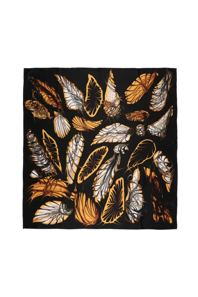 Şemâl İpek Eşarp | Altın Yapraklar