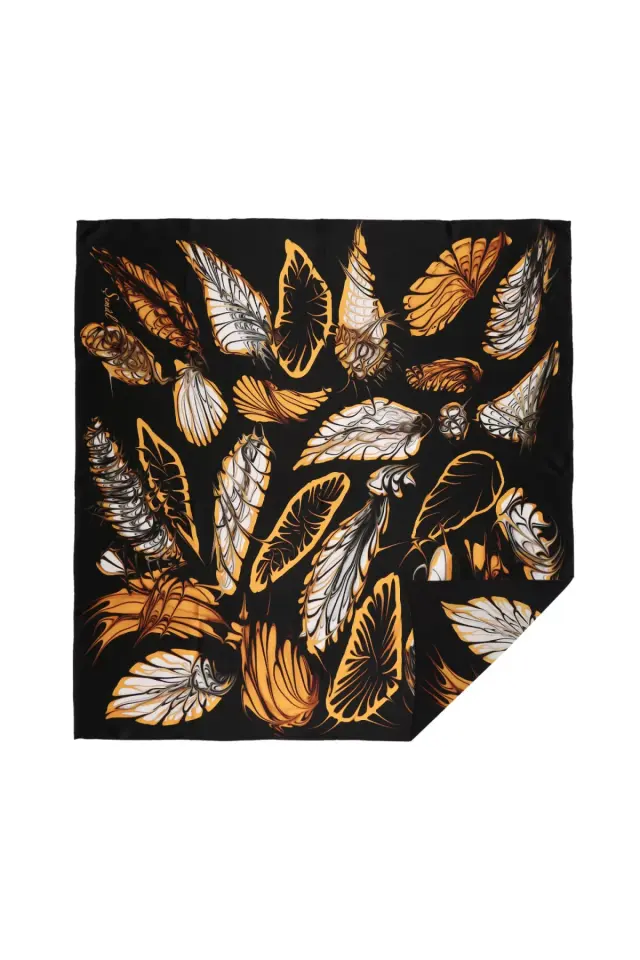 Şemâl İpek Eşarp | Altın Yapraklar