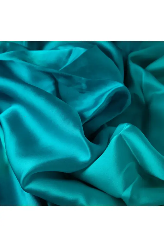 Hazenin İpek Eşarp Açık Deniz