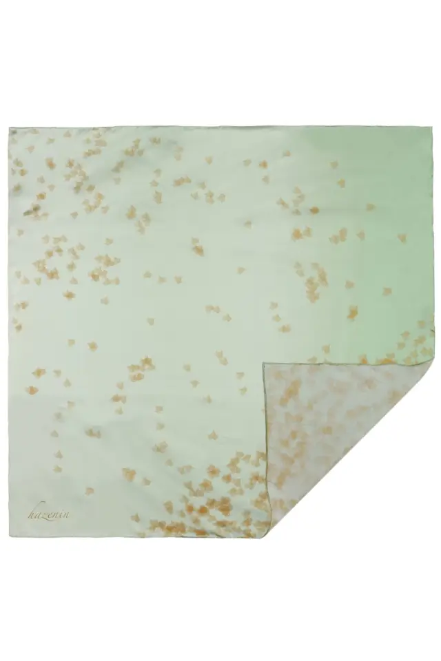 Hazenin İpek Eşarp | Dökülen Yapraklar